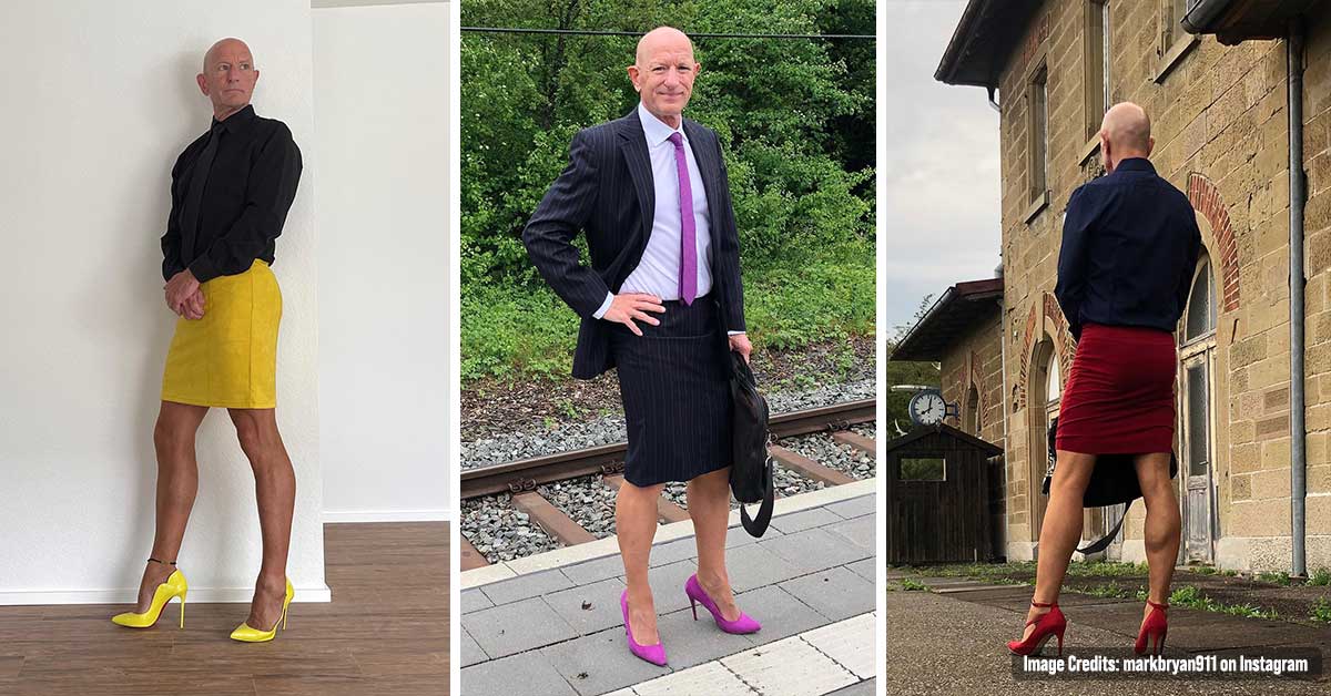 Man Proves that Skirts And Heels Are Not Just for Women; Breaking Stereotypes
