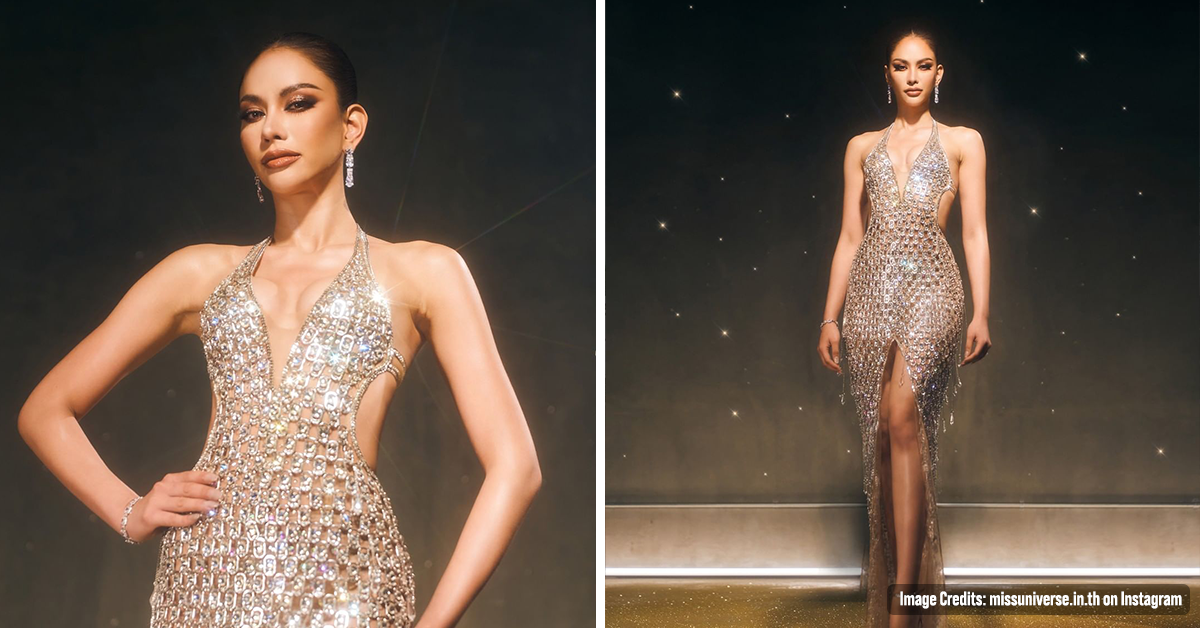 Miss Thailand Stunned the Crowd by Wearing a Dress Made of Soda Can Tabs