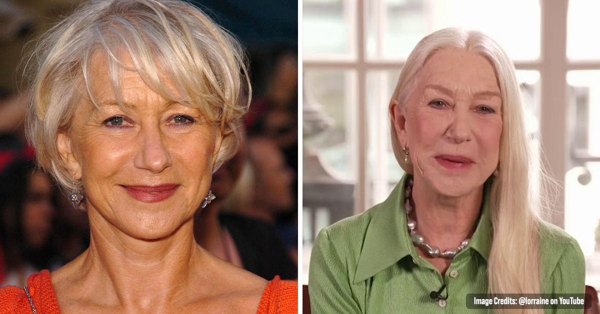 Helen Mirren, 77, Hits Back at the Stereotype that Older Women ‘Shouldn’t’ have Long Hair’
