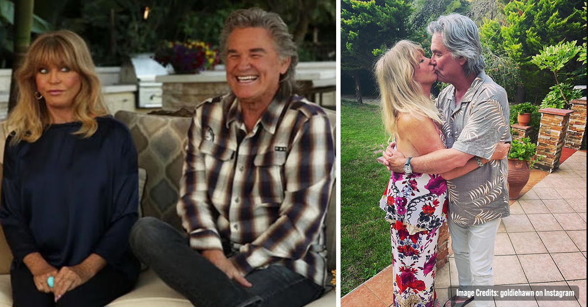 Goldie Hawn Calls her Longtime Partner, Kurt Russell, a ‘Wacky Man’ in her Life on his 72nd Birthday