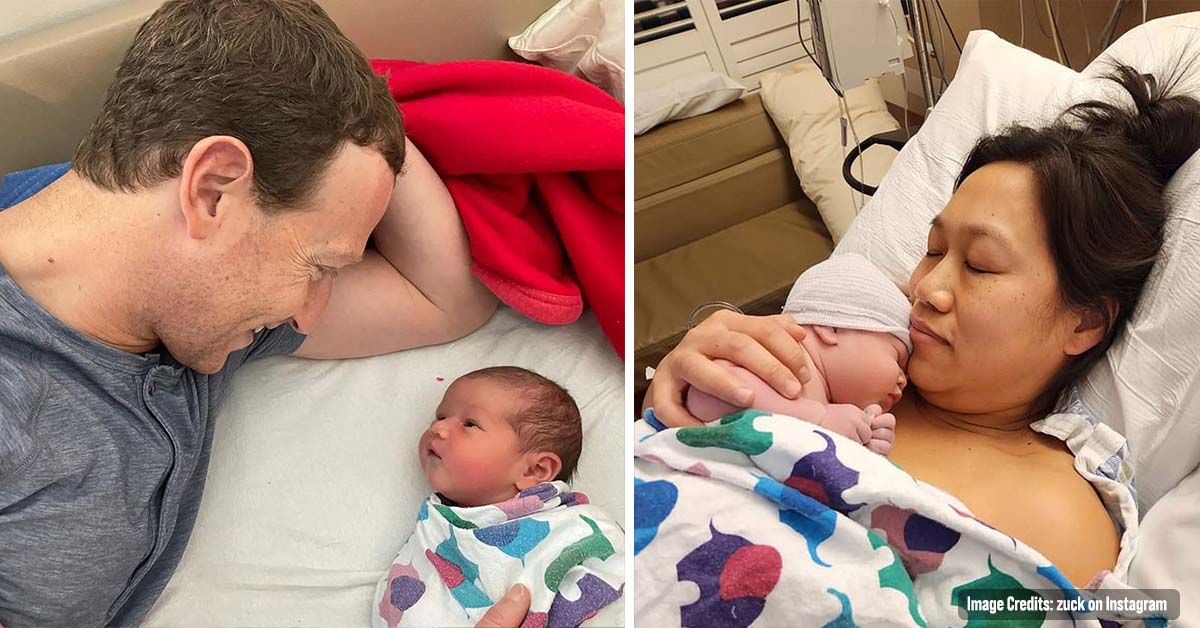 Mark Zuckerberg Welcomes Baby Girl No.3 With Wife Priscilla Chan