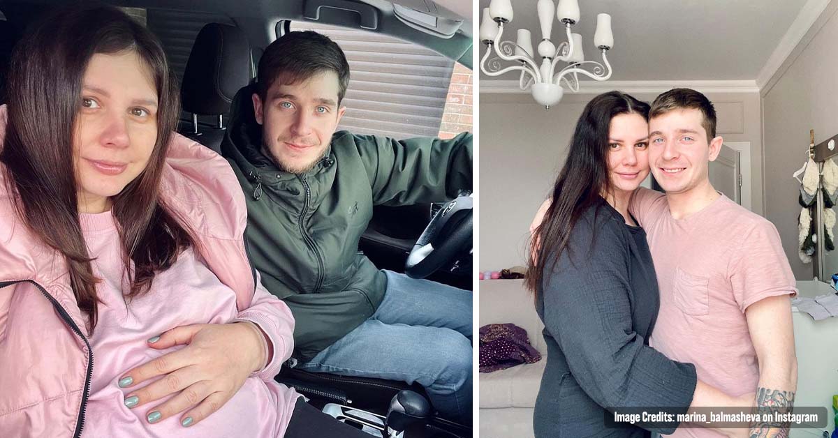 Russian Influencer Who Divorced her Husband to Marry his Son Gives Birth to their Second Baby