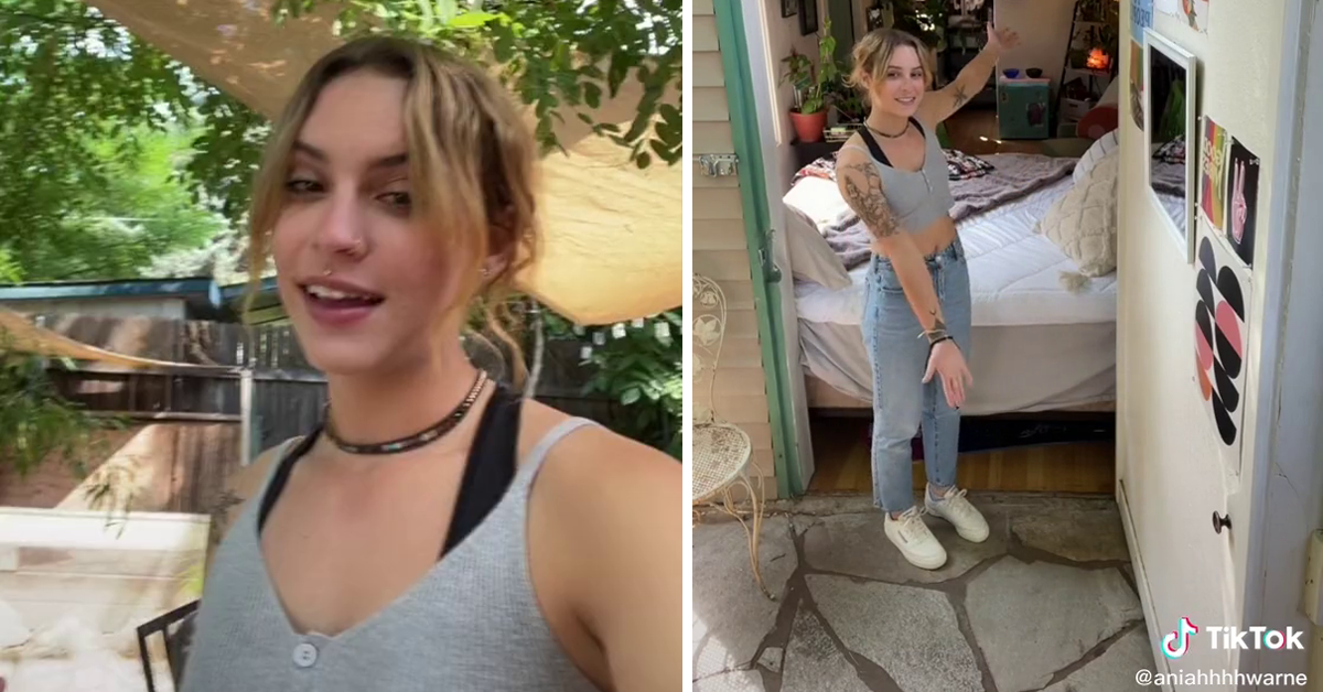 Woman, 21, Says She Lives in a Shed in her Parents’ Backyard to Avoid Paying Rent