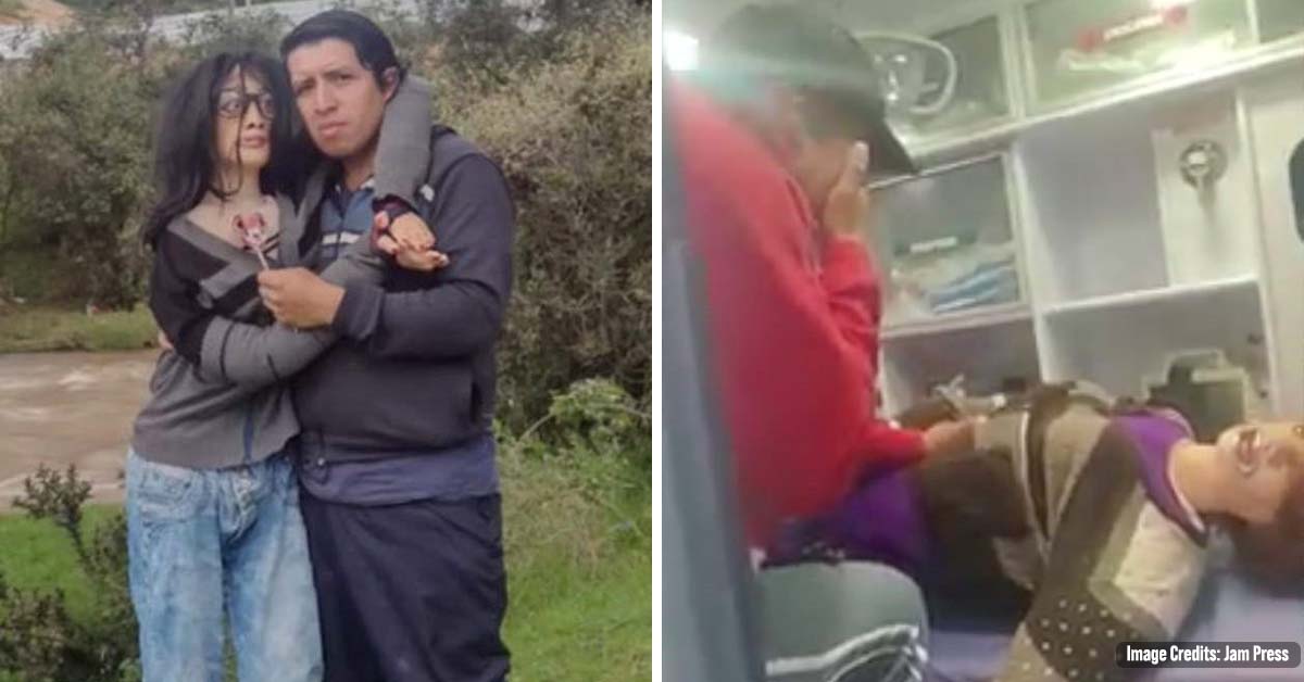 Man Who Married Rag Doll Left Distraught as Wife becomes ill and is treated by Paramedics