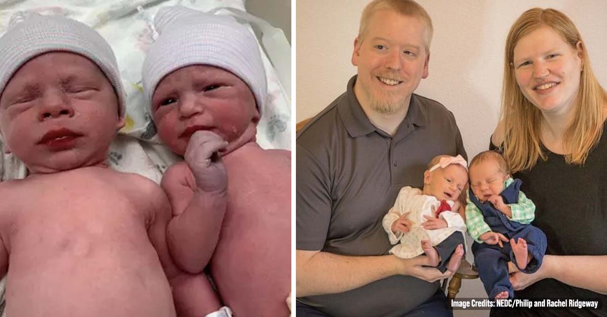 Parents Welcomed Twins From Embryos Frozen 30 Years Ago