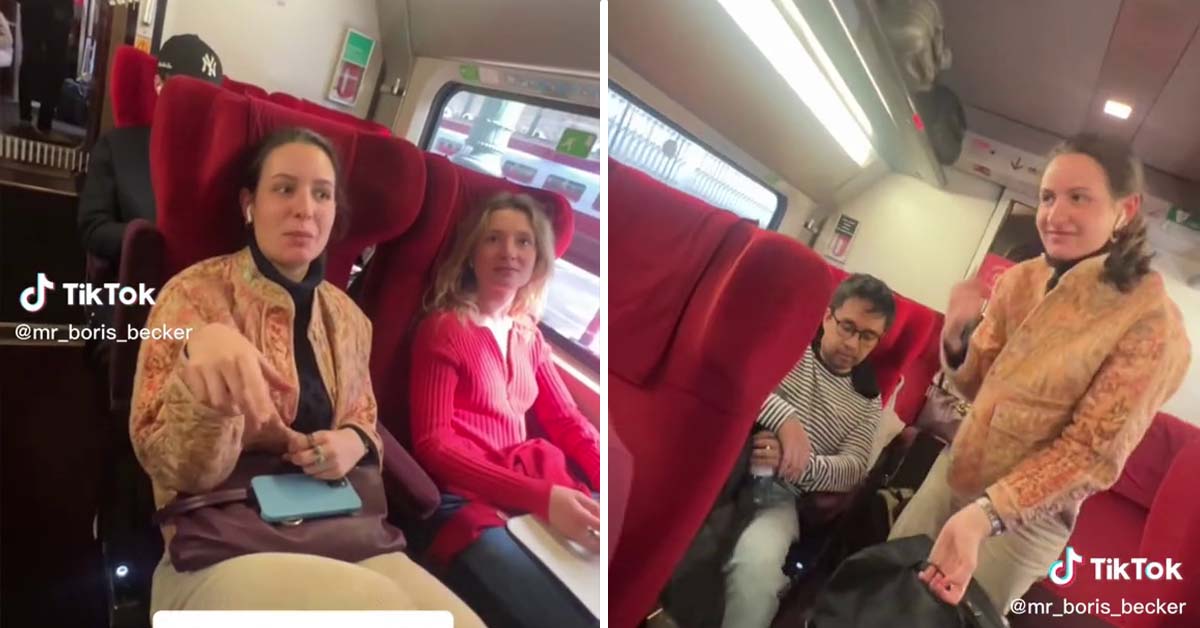Man Praised For Telling Fellow Train Passenger to Move from Seat He Paid for