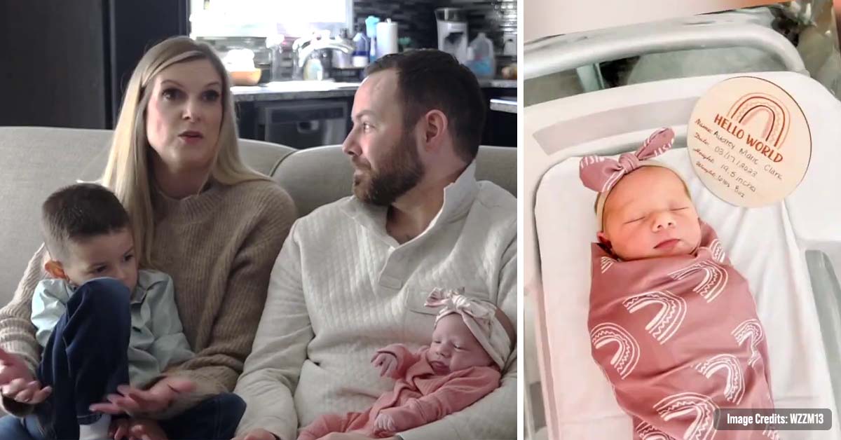 Michigan Couple Welcomes First Baby Girl in Over 130 Years