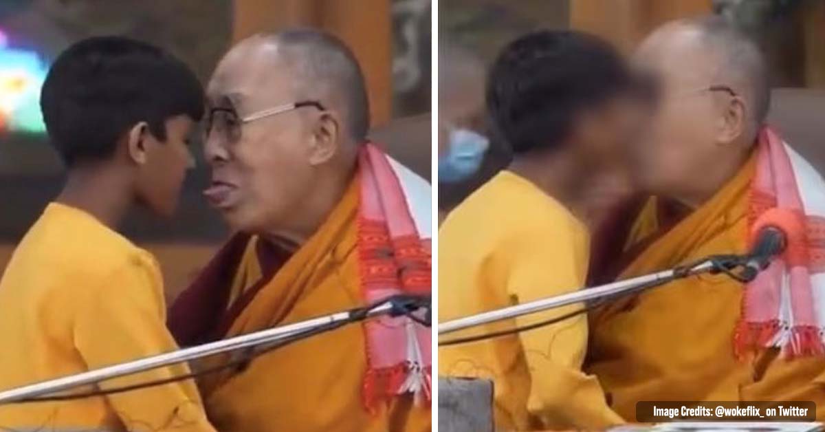 Dalai Lama, 87, Apologizes for Kissing Young Boy and Asking Him to ‘Suck His Tongue’