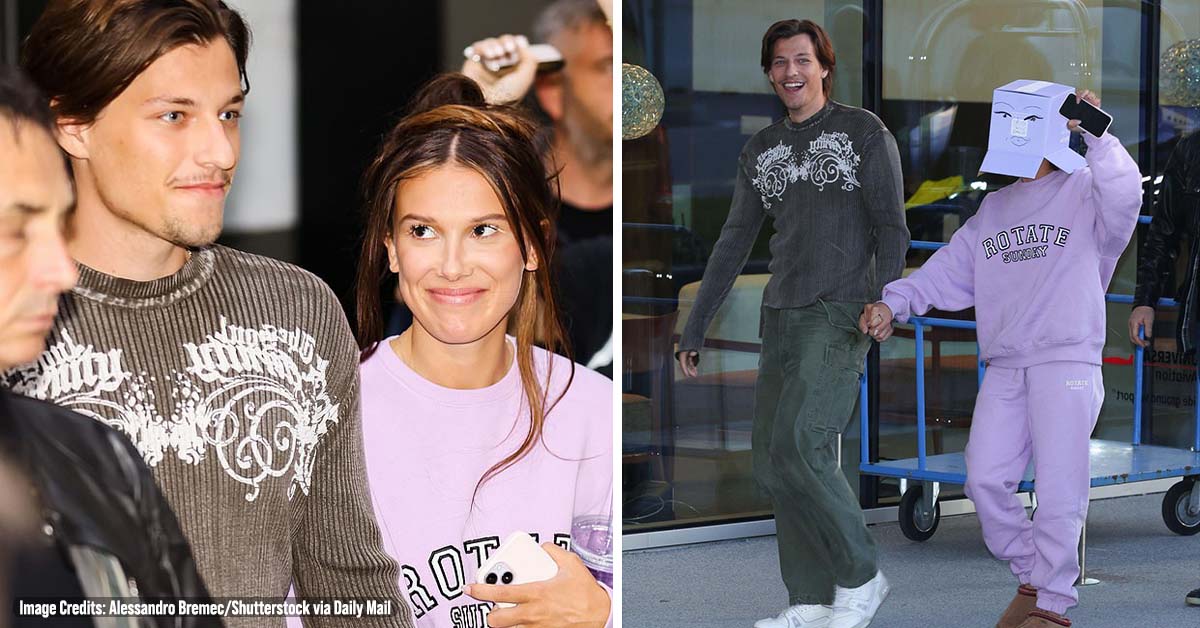 Millie Bobby Brown Couldn’t Keep Her Eyes Off Fiancé Jake Bongiovi Before Using a ‘Hilarious Disguise’ in Milan