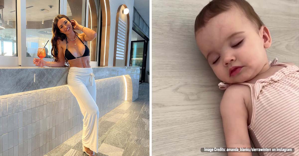 Mum Hits Back at Trolls After They Slammed Adorable Video of Her Baby Sleeping on the Floor