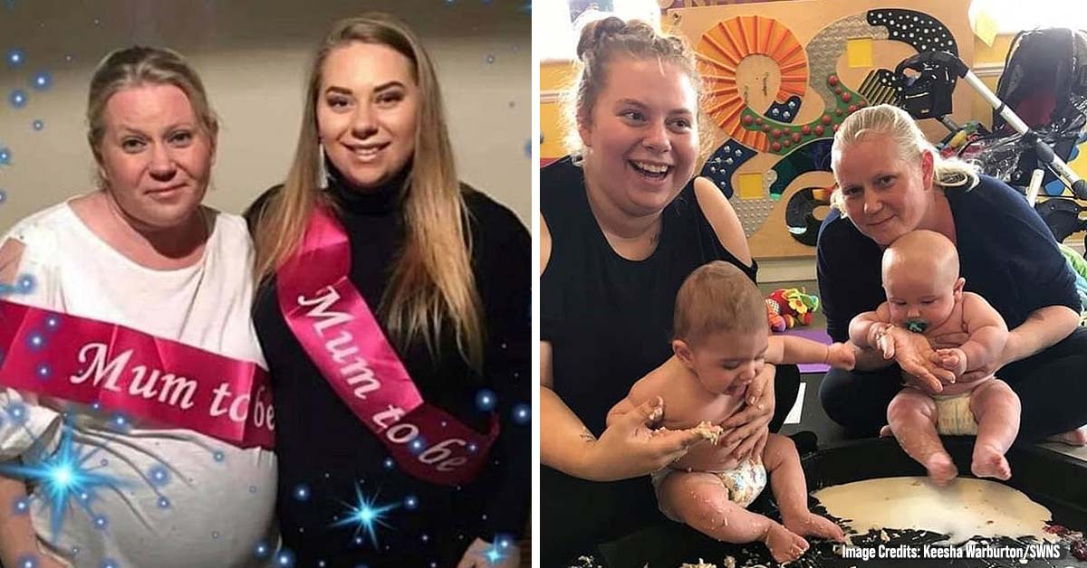 ‘I’m 24 and I got Pregnant at the same time as my 44-year-old Mother’