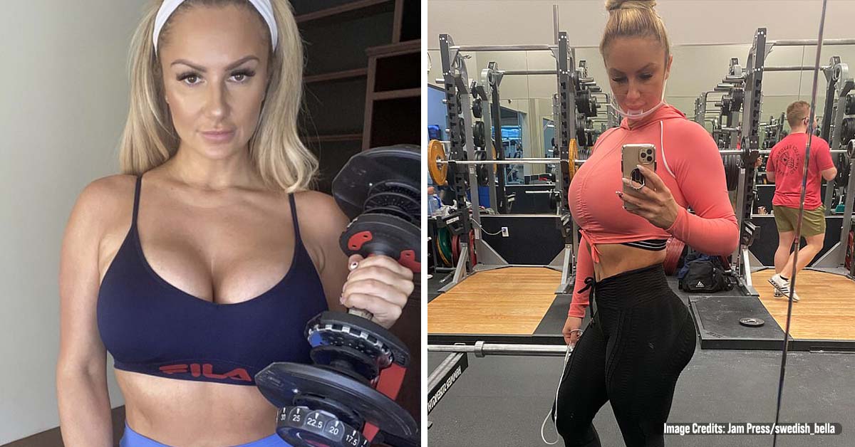 ‘I’m so hot that men won’t stop hitting on me in the gym – I’m going to hire a bodyguard’