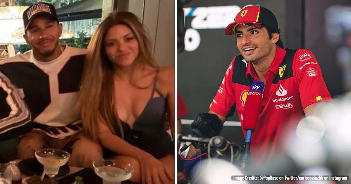F1: Carlos Sainz ‘Set Lewis Hamilton and Shakira Up’ Amid Dating Rumors