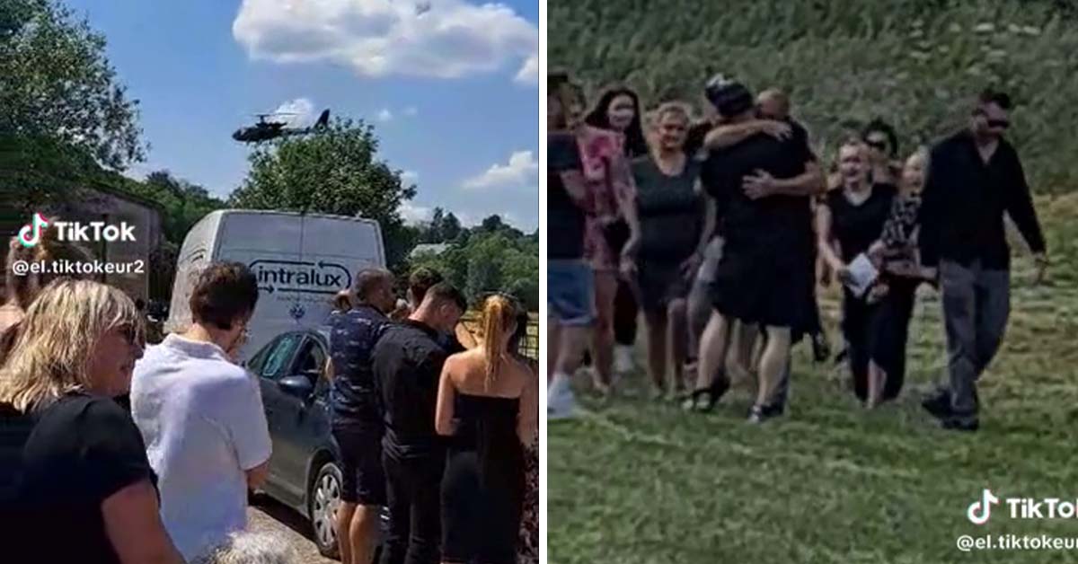 Dad Fakes his own Death to Teach his Family a Lesson, then Shows Up at Funeral in Helicopter