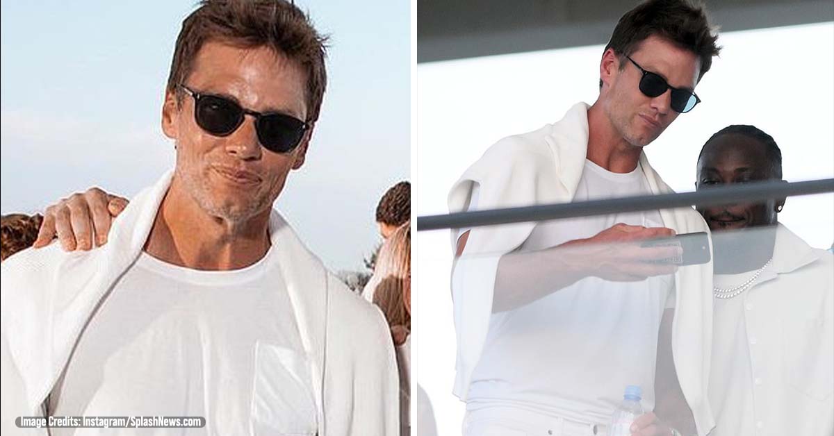 Tom Brady ‘Got Cozy With Model’ at Michael Rubin’s Fourth of July White Party
