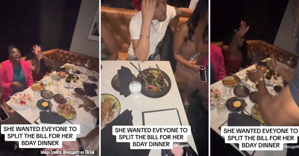Man Who Refused to Split $4600 Dinner Bill Sparks Heated Debate