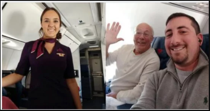 A Dad Ensured His Flight Attendant Daughter Wouldn’t Be Alone on Christmas by Booking Six Flights.