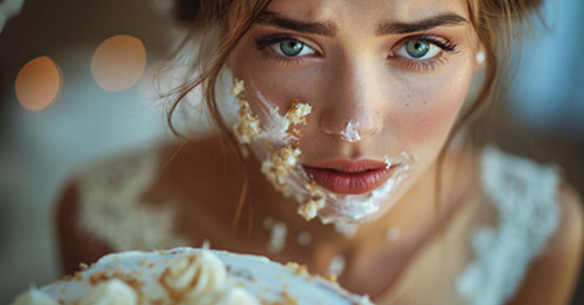 Bride Immediately Asked for Divorce After Groom Smashed Wedding Cake in Her Face