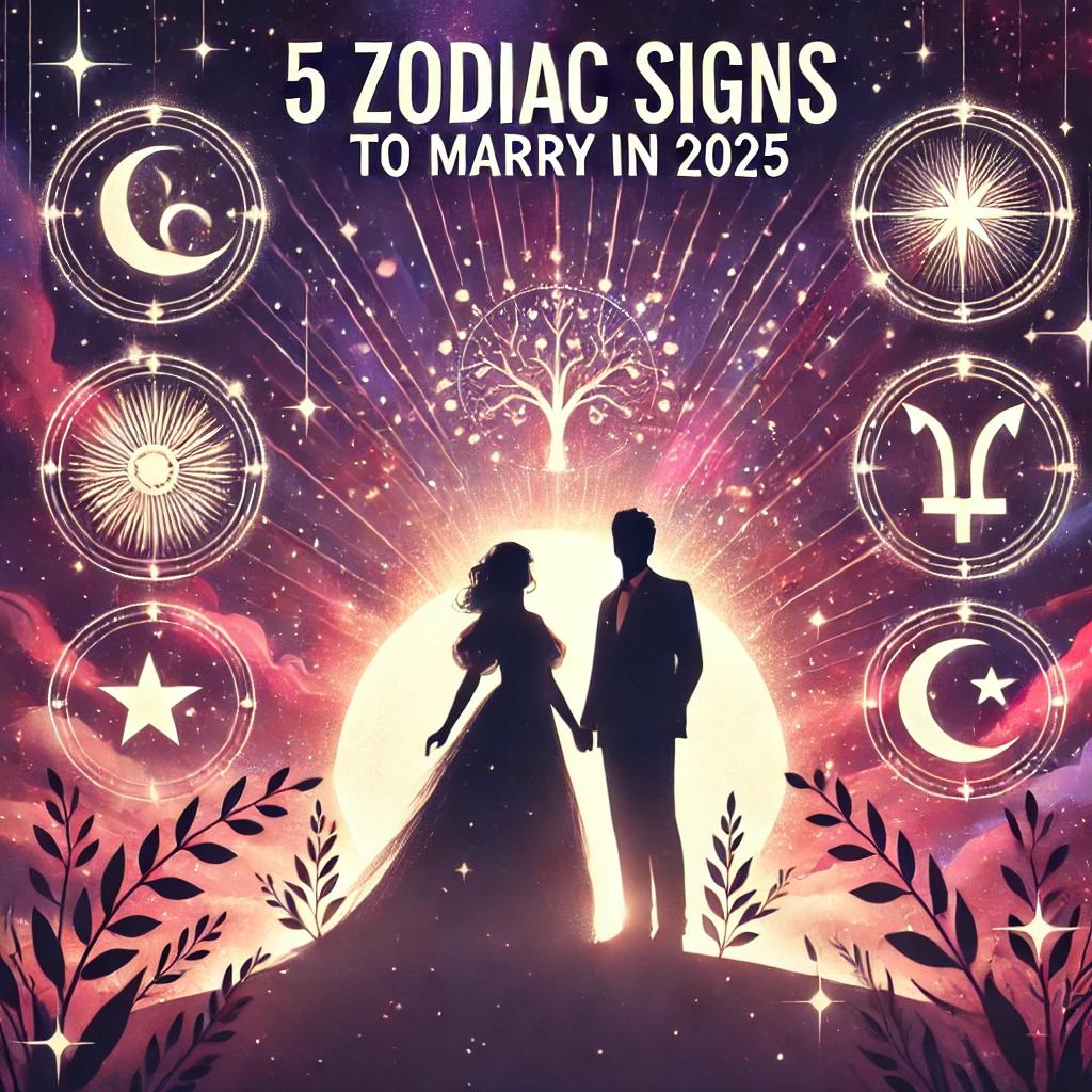 5 Zodiac Signs That Are Bound to Get Married in 2025