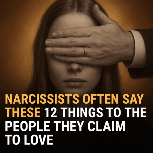 Narcissists Often Say These 12 Things to the People They Claim to Love