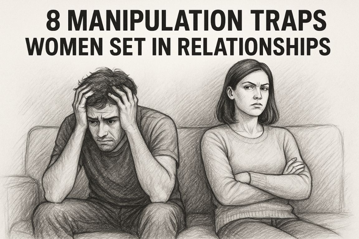 8 Manipulation Traps Women Purposely Set to Control You in a Relationship