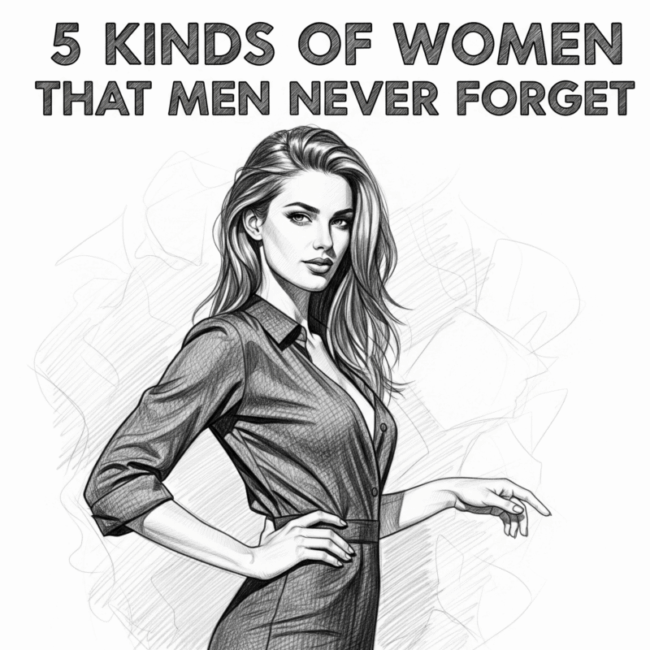 5 Kinds of Women That Men Never Forget