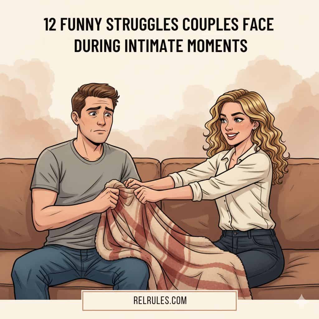 12 Funny Struggles Couples Face During Intimacy