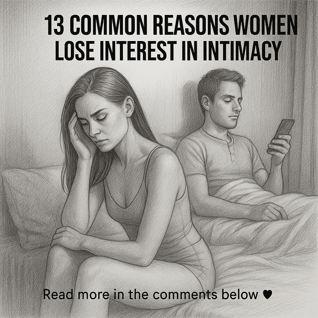 13 Common Reasons Women Lose Interest In Intimacy