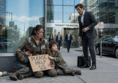 Millionaire Froze When Two Boys On The Street Looked Familiar