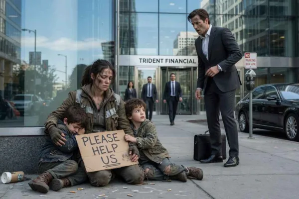 Millionaire Froze When Two Boys On The Street Looked Familiar