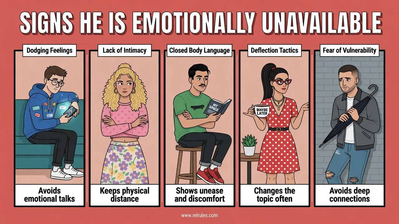 He Is Emotionally Unavailable